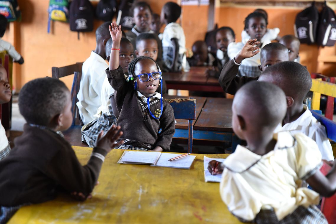 Kinder in einer Schulklasse