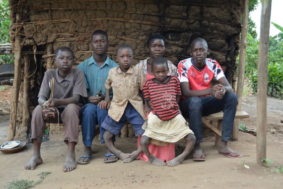 Gruppenbild einer Familie